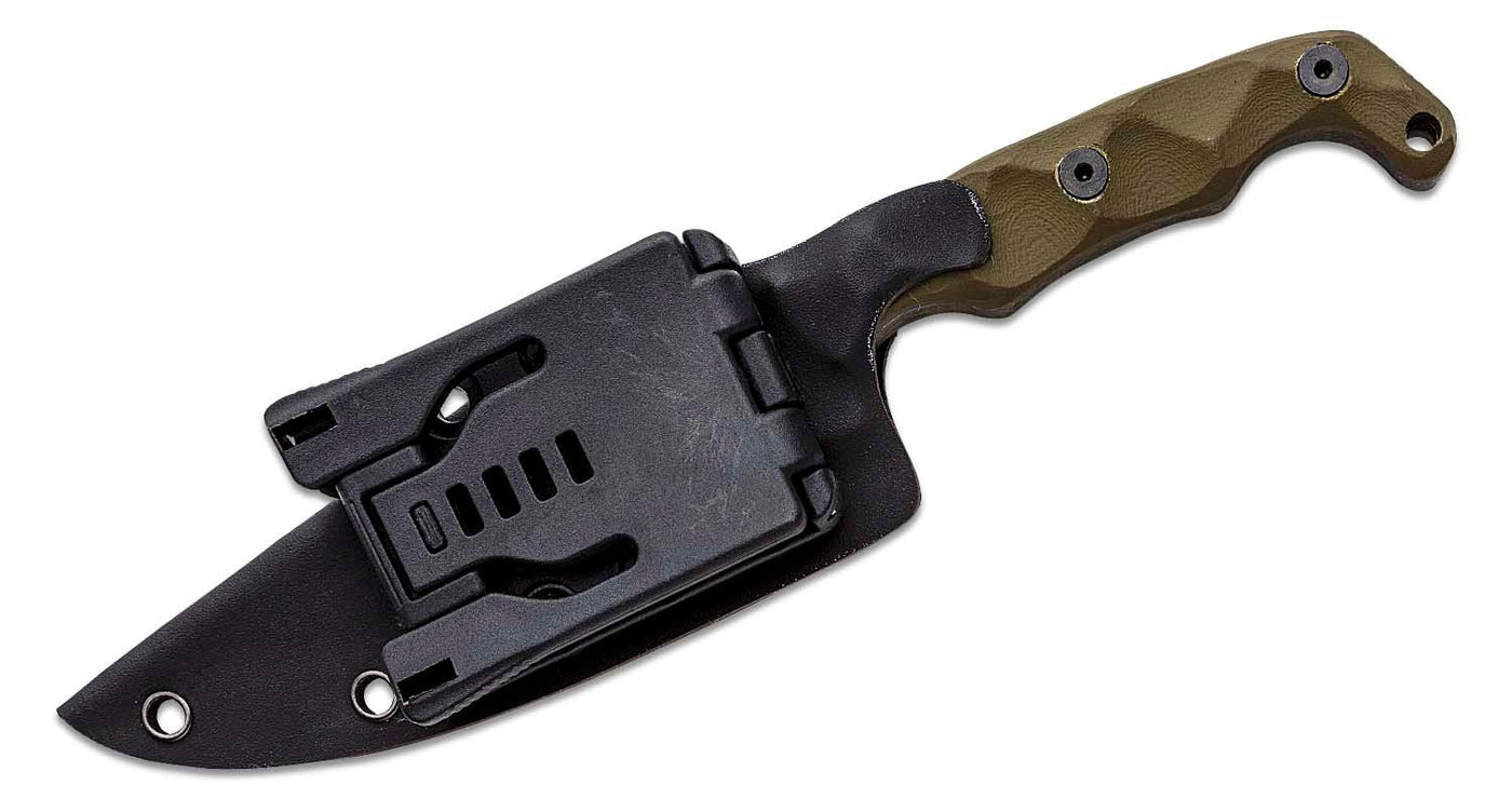 Stroup Knives - Model TU2 Fixed Blade (Handle: G10 OD GREEN) - timberknives.com