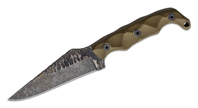 Stroup Knives - Model TU2 Fixed Blade (Handle: G10 OD GREEN) - timberknives.com