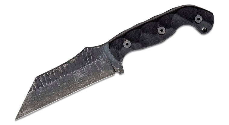 Stroup Knives - Model TU3 Fixed Blade (Handle: G10 Black) - timberknives.com