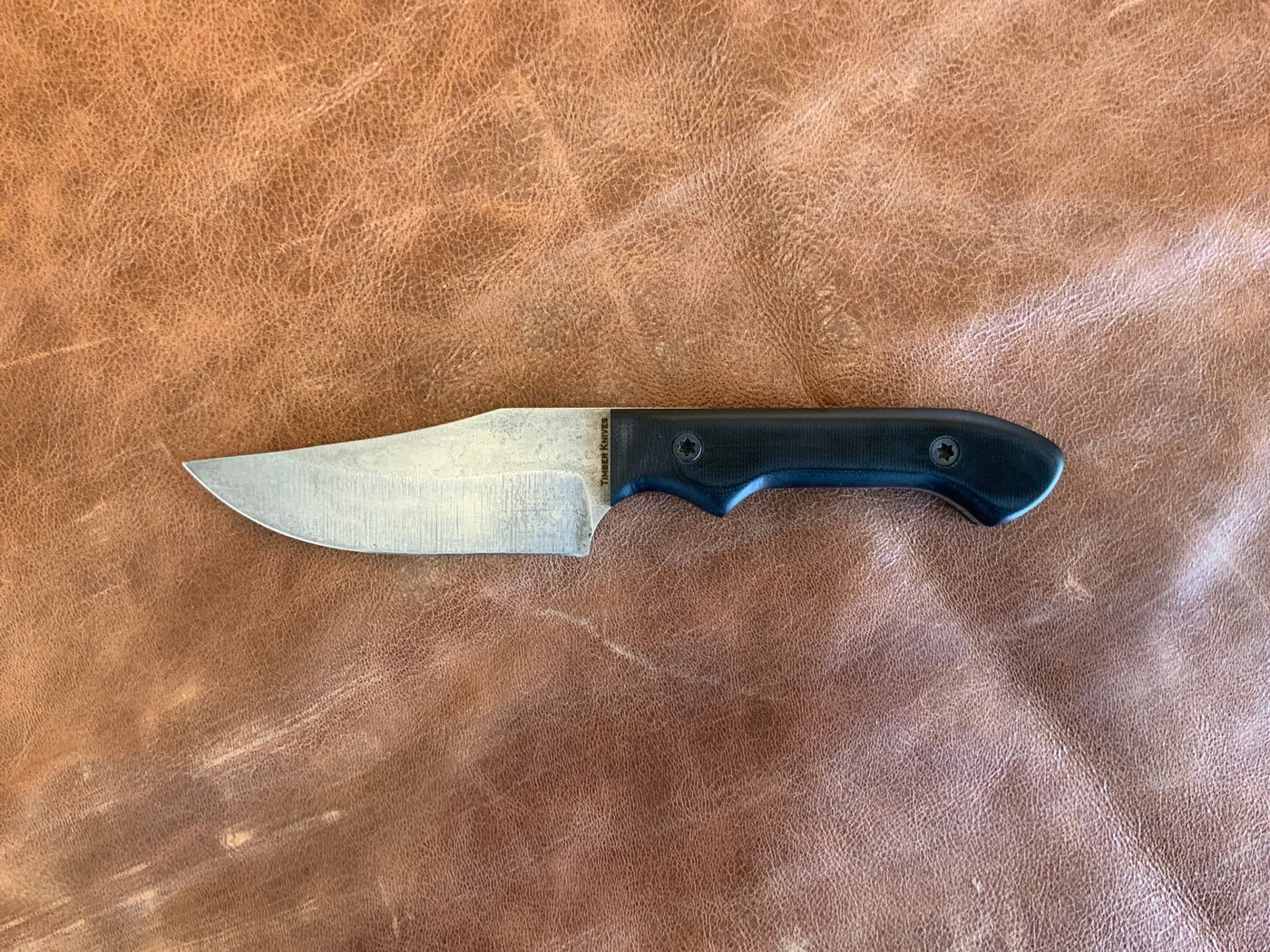 Timber Custom Knives - The Arbiter (Black G10) - timberknives.com