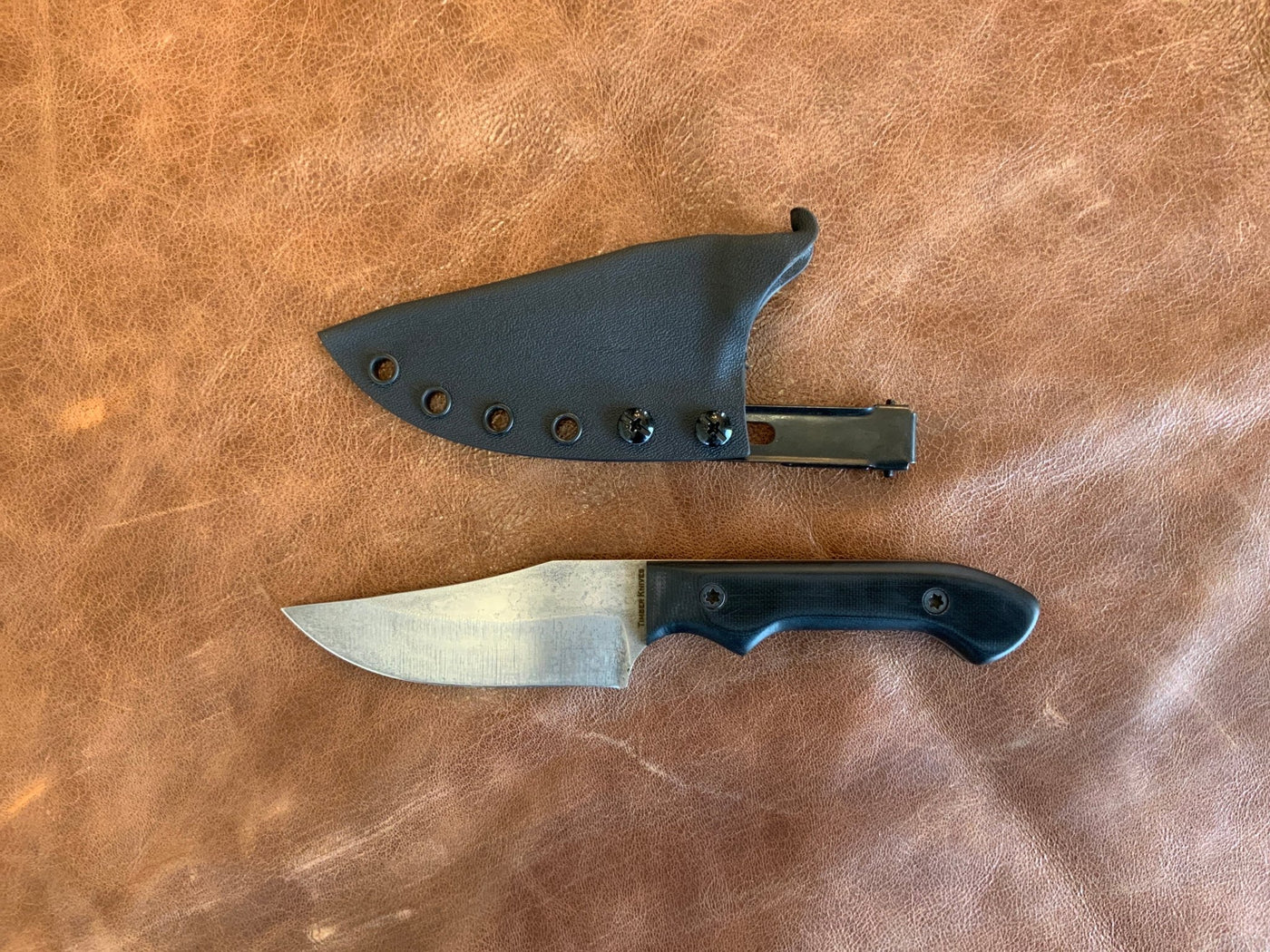 Timber Custom Knives - The Arbiter (Black G10) - timberknives.com