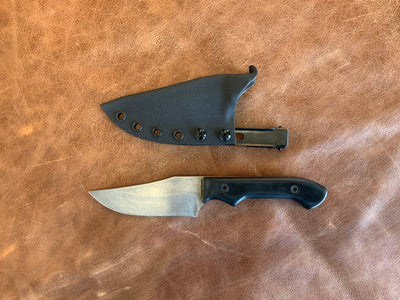 Timber Custom Knives - The Arbiter (Black G10) - timberknives.com