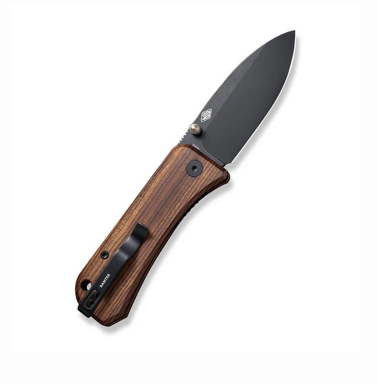 WE KNIFE Banter Thumb Stud Knife Wood Handle (2.9" CPM S35VN Blade) 2004K - timberknives.com