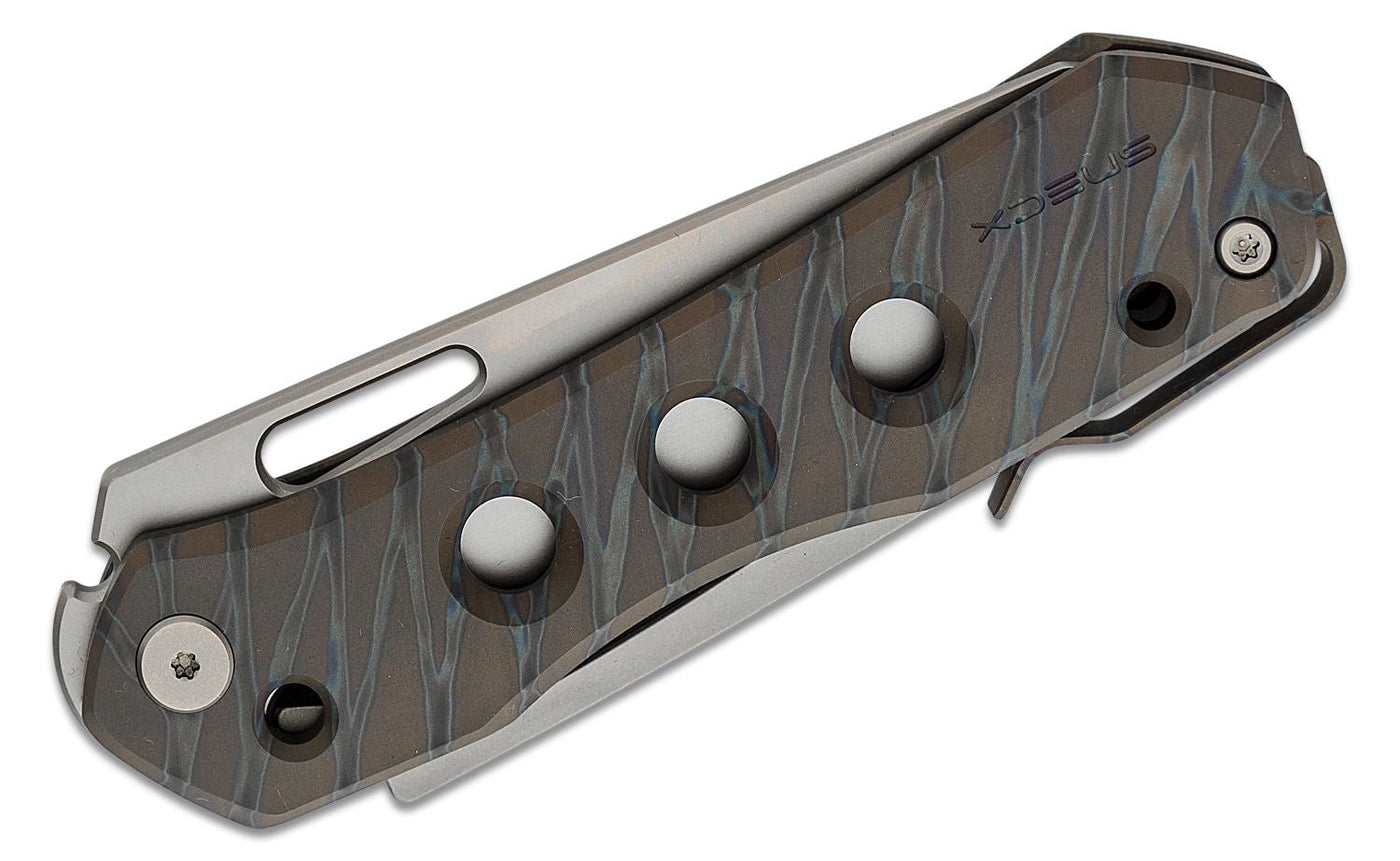 We Knife Vision R Manual - Tiger Stripe Ti (3.54" 20CV SW) WE21031 - 6 - timberknives.com