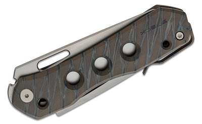 We Knife Vision R Manual - Tiger Stripe Ti (3.54" 20CV SW) WE21031 - 6 - timberknives.com