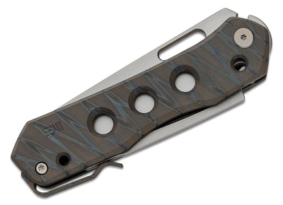 We Knife Vision R Manual - Tiger Stripe Ti (3.54" 20CV SW) WE21031 - 6 - timberknives.com