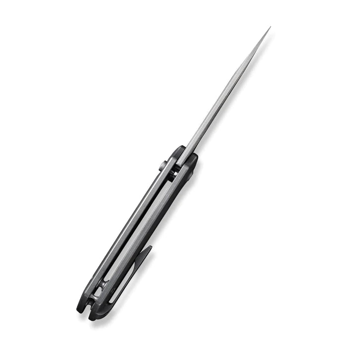 WEKNIFE Mini Malice Flipper & Button Lock Knife Titanium Handle - timberknives.com