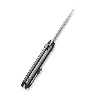 WEKNIFE Mini Malice Flipper & Button Lock Knife Titanium Handle - timberknives.com