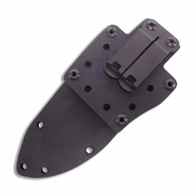 Winkler Utility Crusher Fixed Blade Knife Sculpted Maple (4.75" Black) WK046 - timberknives.com