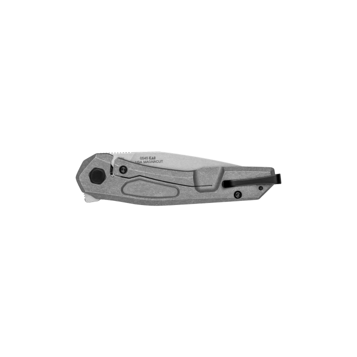 Zero Tolerance 0545 MagnaCut Knife Titanium/Carbon Fiber (3.25" Stonewash) ZT - timberknives.com