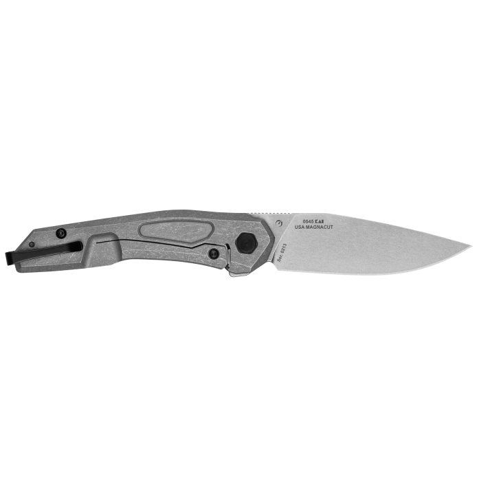 Zero Tolerance 0545 MagnaCut Knife Titanium/Carbon Fiber (3.25" Stonewash) ZT - timberknives.com