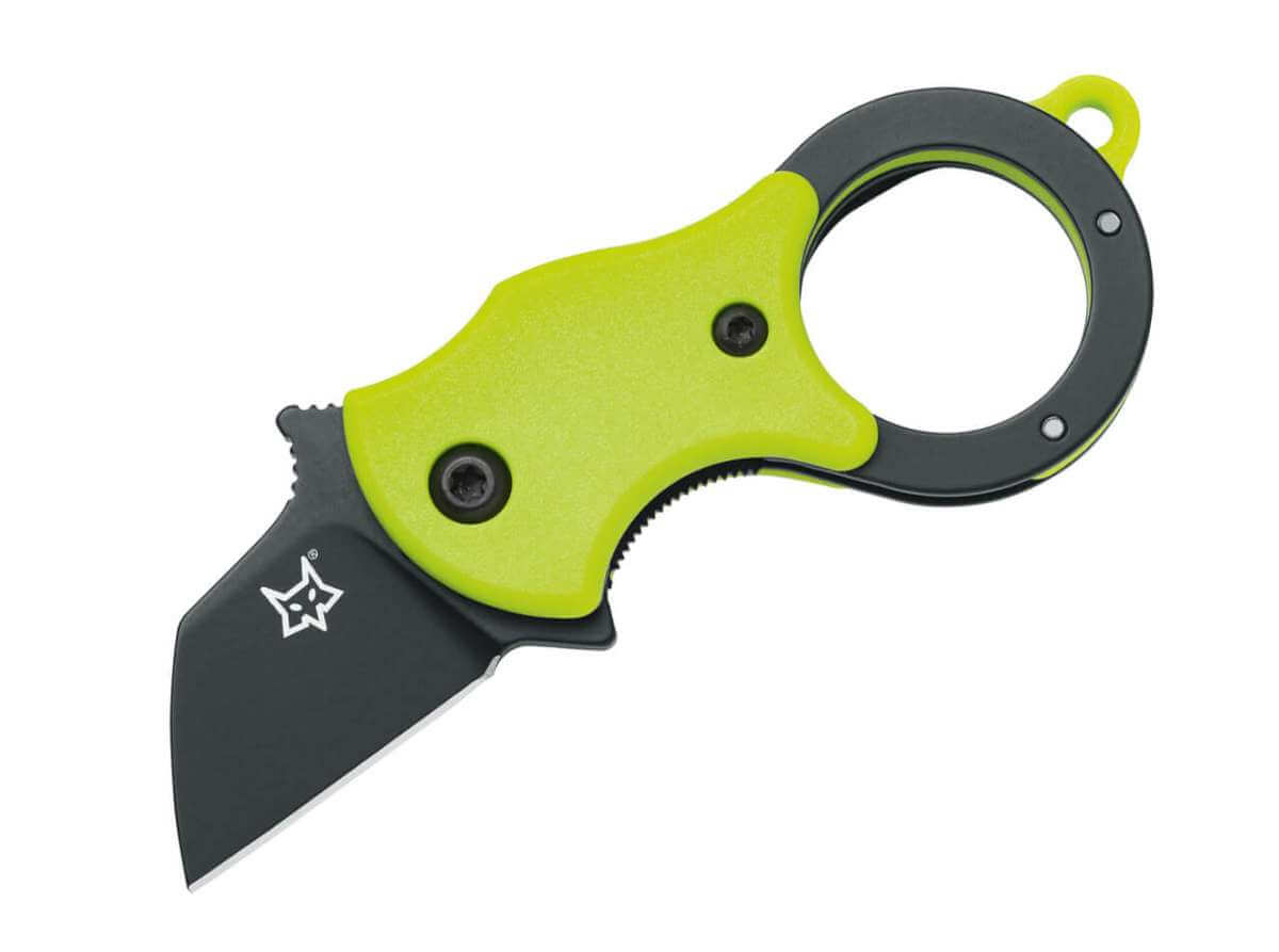 Fox Mini-Ta Green Folding Pocket Knife