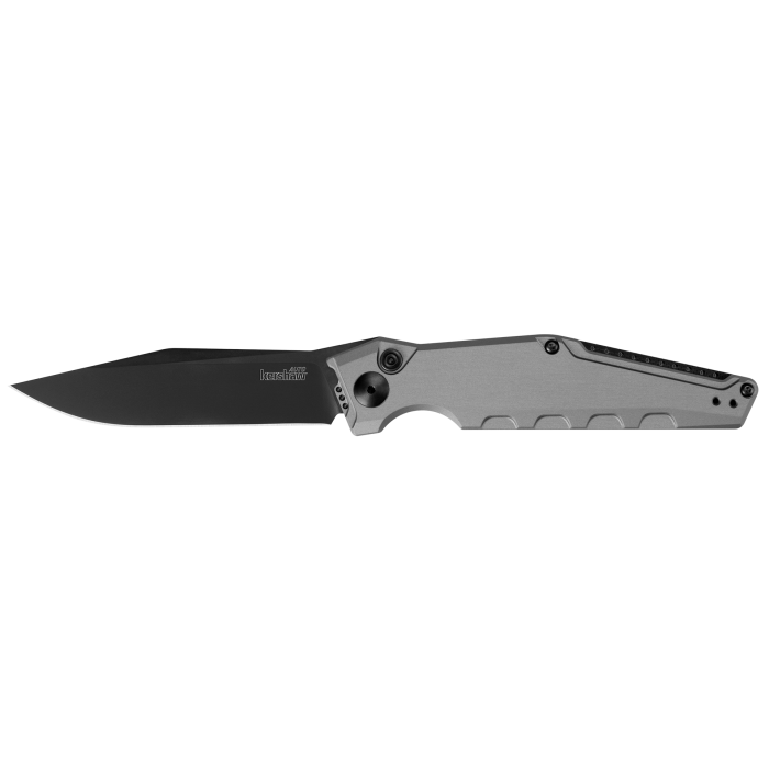 Kershaw Launch 7 - Automatic Folding Knife - (OTS) Out the Side - Model 7900GRYBLK