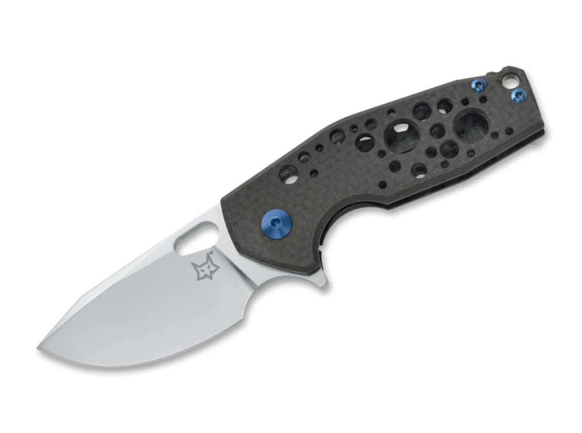Fox Suru Carbon Blue Folding Pocket Knife