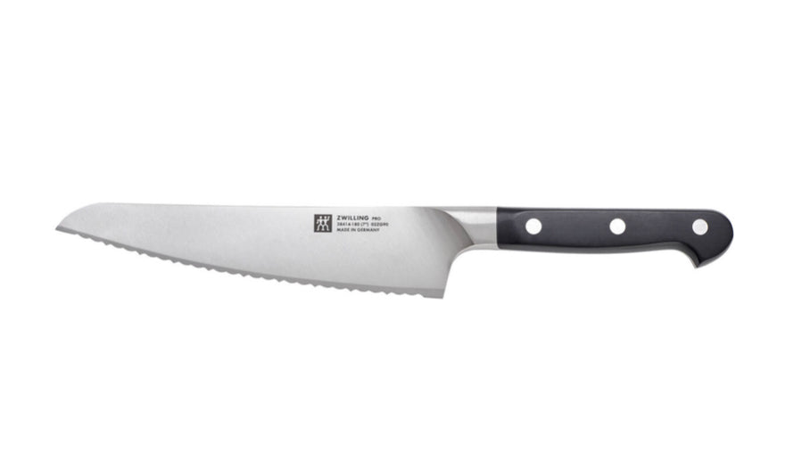 ZWILLING PRO 7-INCH DELI BREAD KNIFE SERRATED EDGE