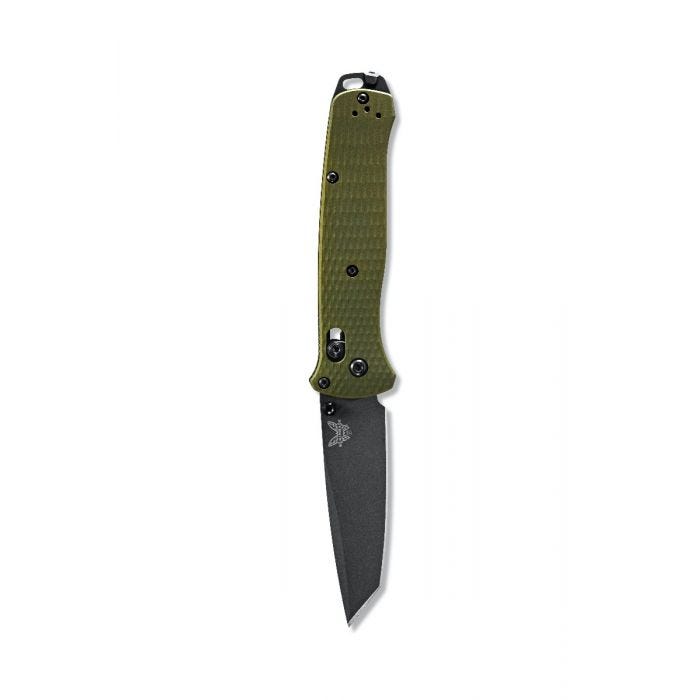 Benchmade 537GY-1 Bailout Folding Pocket Knife Green Aluminum