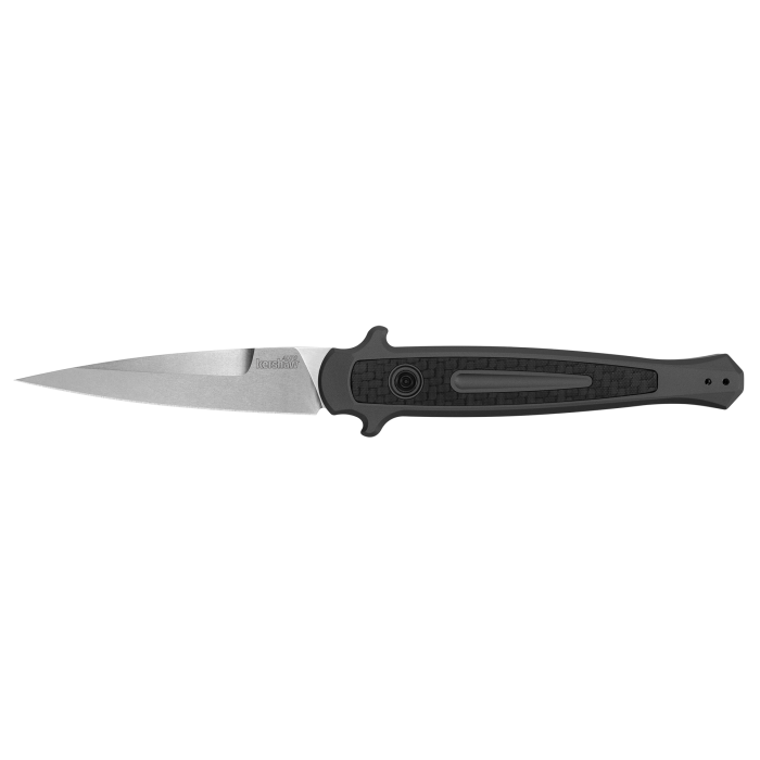 Kershaw Launch 8 - Stiletto - Automatic Knife - (OTS) Out the Side - Model 7150