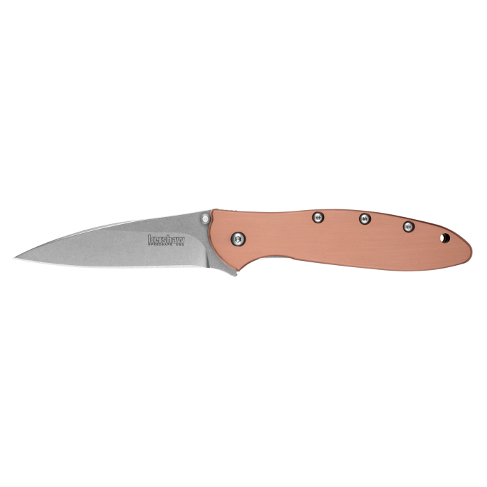 Kershaw Leek Copper Assisted Opening Folding Knife - Model 1660CU