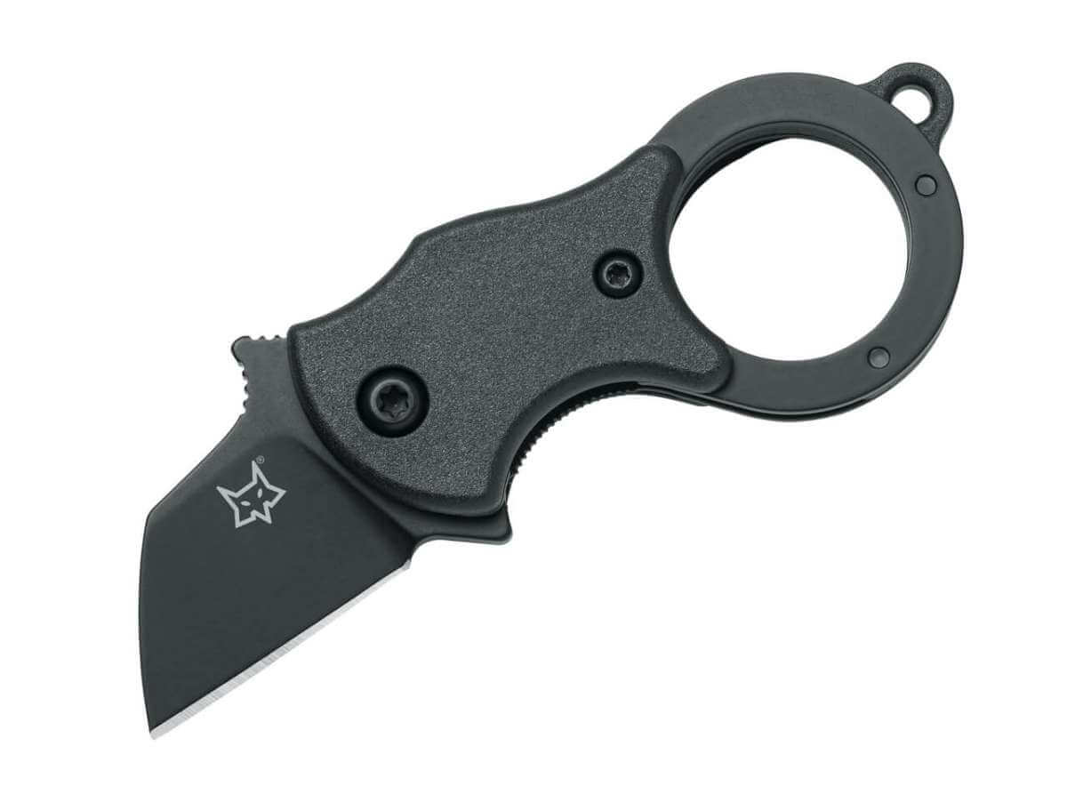 Fox Mini-Ta Black Folding Pocket Knife