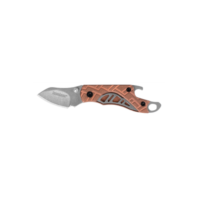 Kershaw Copper Cinder Keychain Knife Bottle Opener - Model 1025Cu