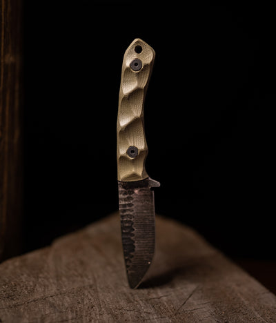 Stroup Knives GP2 Blade 3.5" Handle G10 OD