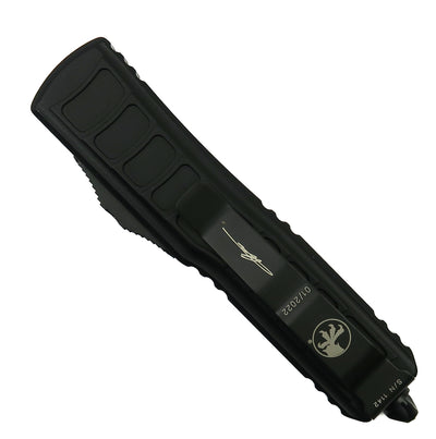Microtech 232II-1TS UTX-85 II Signature Series Dagger OTF Automatic Black (3.1" Black)