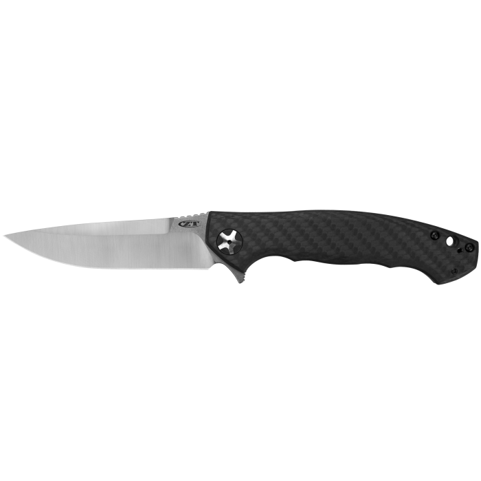 Zero Tolerance 0452CF Flipper Folding Knife Carbon Fiber (4.1" Satin) Sinkevich ZT - Model 0452CF