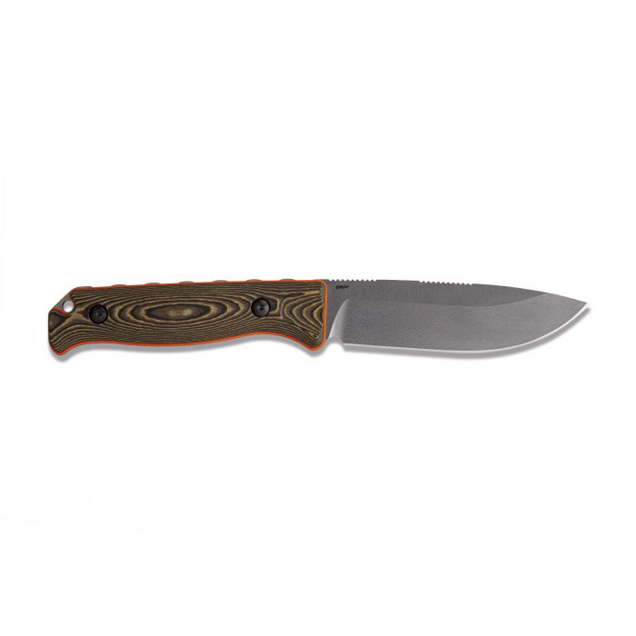 Benchmade 15002 - 1 Saddle Mountain Skinner Fixed Blade Knife - CPM - S90V Drop - Point Blade, Premium Hunting EDC Knife with Richlite Handle - timberknives.com