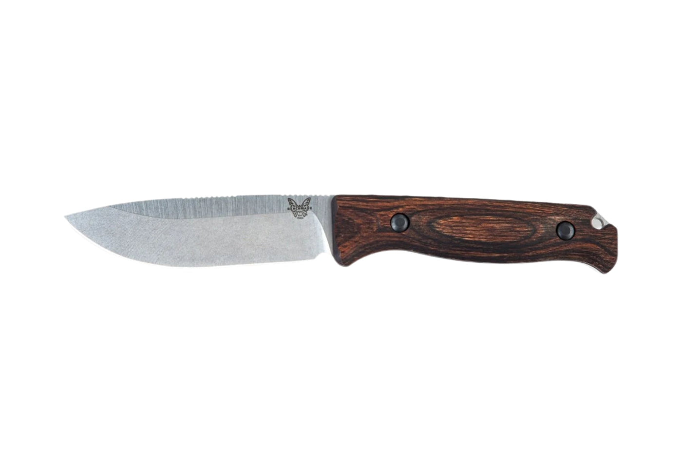 Benchmade 15002 Saddle Mountain Skinner Fixed Blade Knife - CPM - S30V Drop - Point Blade, Premium Hunting EDC Knife with Stabilized Wood Handle - timberknives.com