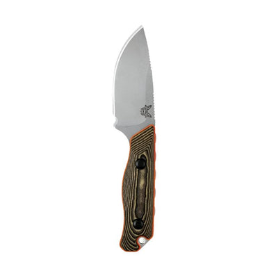 Benchmade 15017 - 1 Hidden Canyon Hunter Fixed Blade Knife - CPM - S90V Drop - Point Blade, Premium Hunting EDC Knife with Richlite Handle - timberknives.com