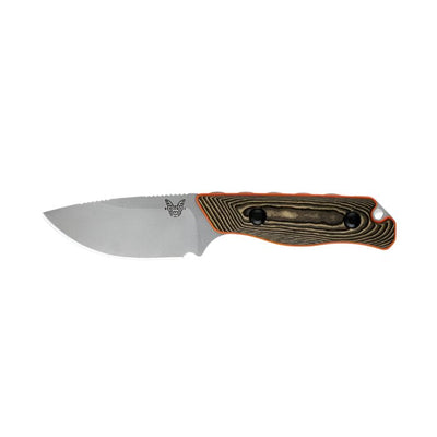 Benchmade 15017 - 1 Hidden Canyon Hunter Fixed Blade Knife - CPM - S90V Drop - Point Blade, Premium Hunting EDC Knife with Richlite Handle - timberknives.com