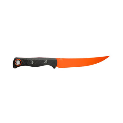 Benchmade 15500OR - 2 Meatcrafter Fixed Blade Knife - CPM - S45VN Trailing Point Blade, Premium Hybrid Hunting and Kitchen Knife with Carbon Fiber Handle - timberknives.com