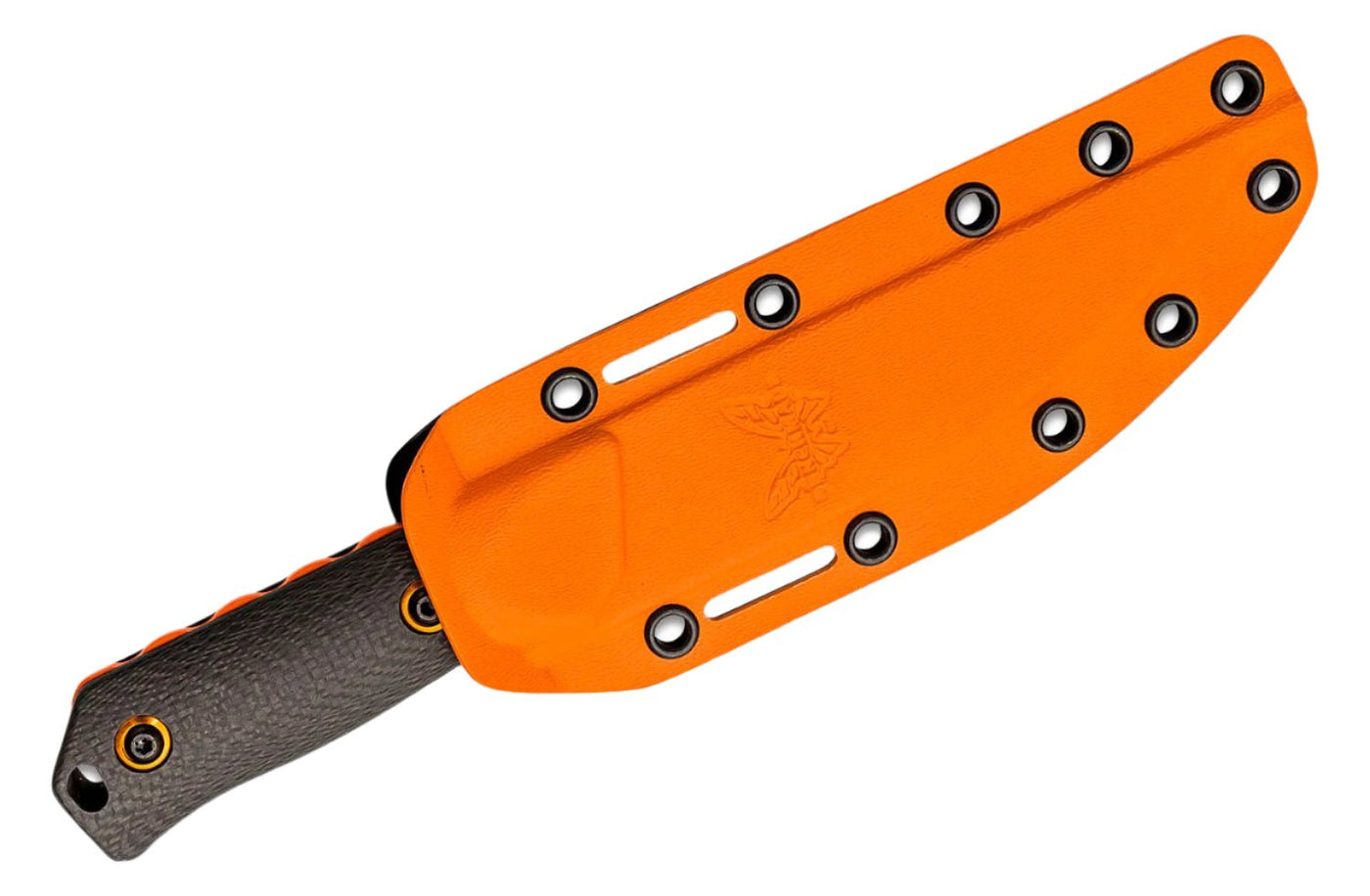 Benchmade 15600OR Raghorn Fixed Blade Knife - CPM - CruWear Drop - Point Blade, Premium Ultralight Hunting EDC Knife with Carbon Fiber Handle - timberknives.com