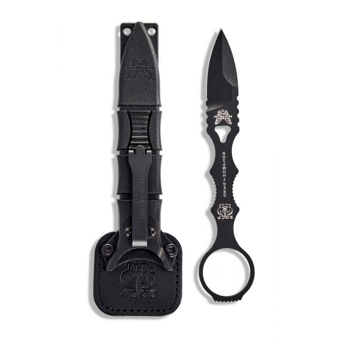 Benchmade 177BK Mini SOCP Fixed Blade Knife - timberknives.com