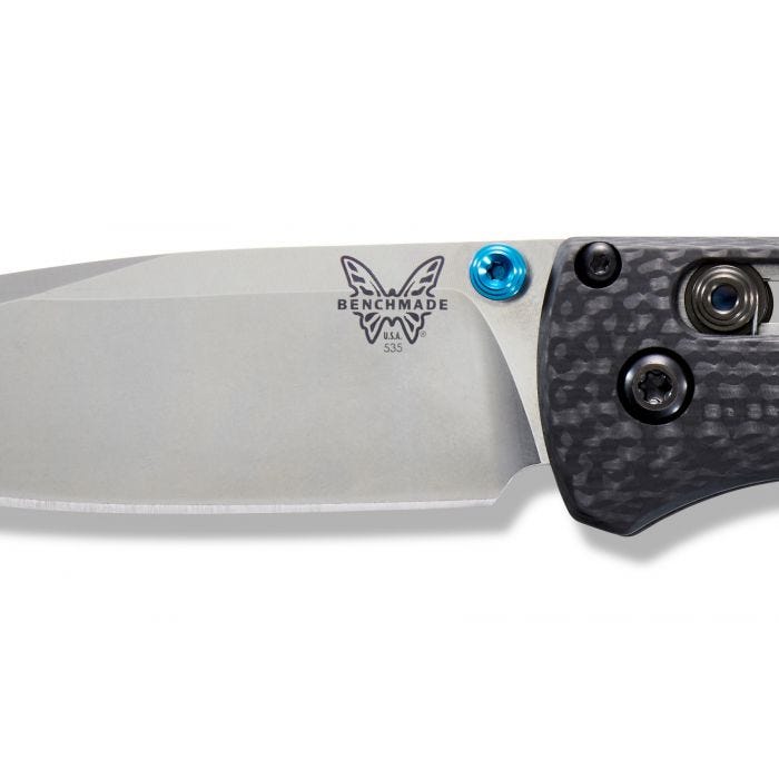 Benchmade 535 - 3 Bugout Pocket Folding Knife Carbon Fiber - timberknives.com