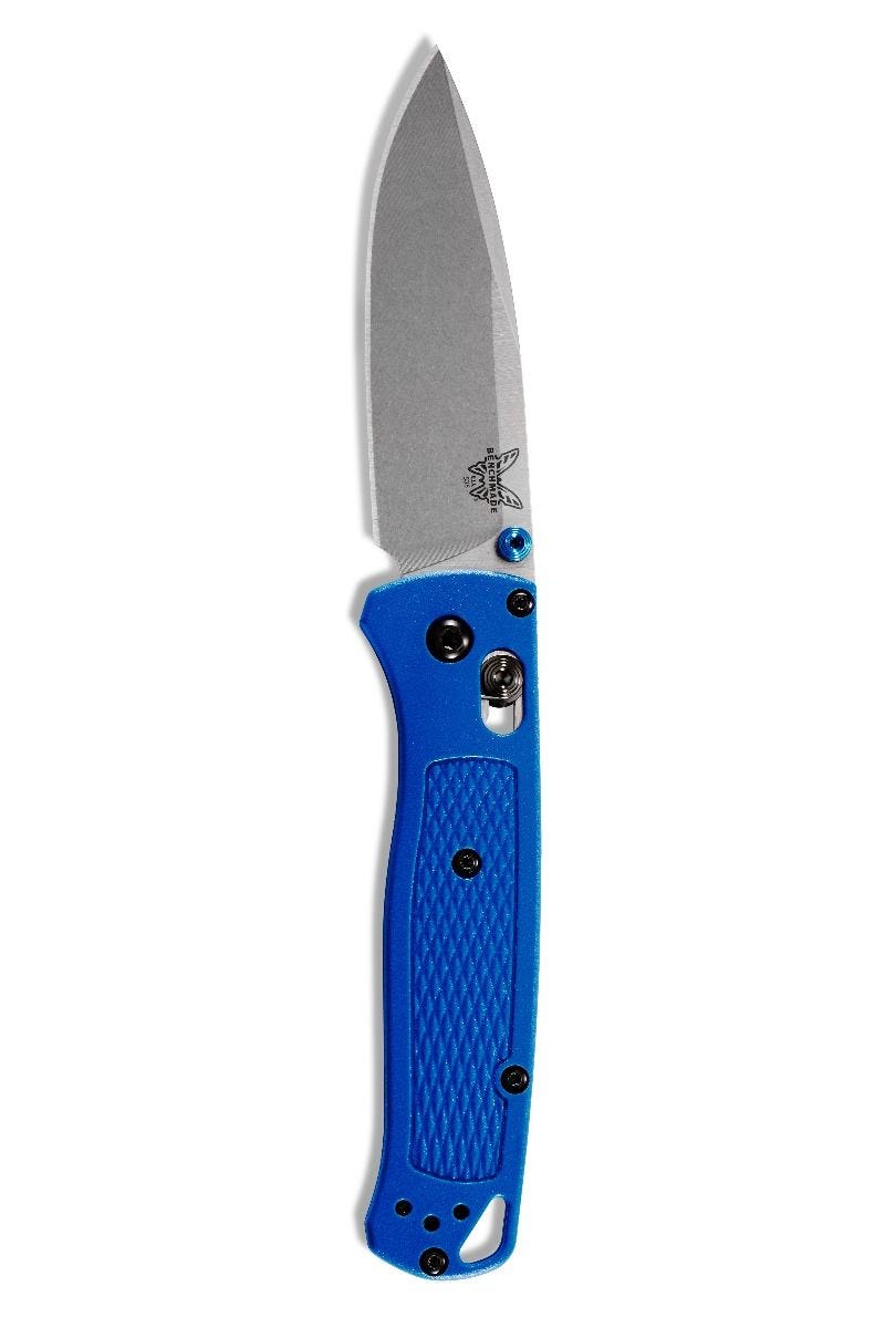 Benchmade 535 Bugout Folding Pocket Knife Blue - timberknives.com