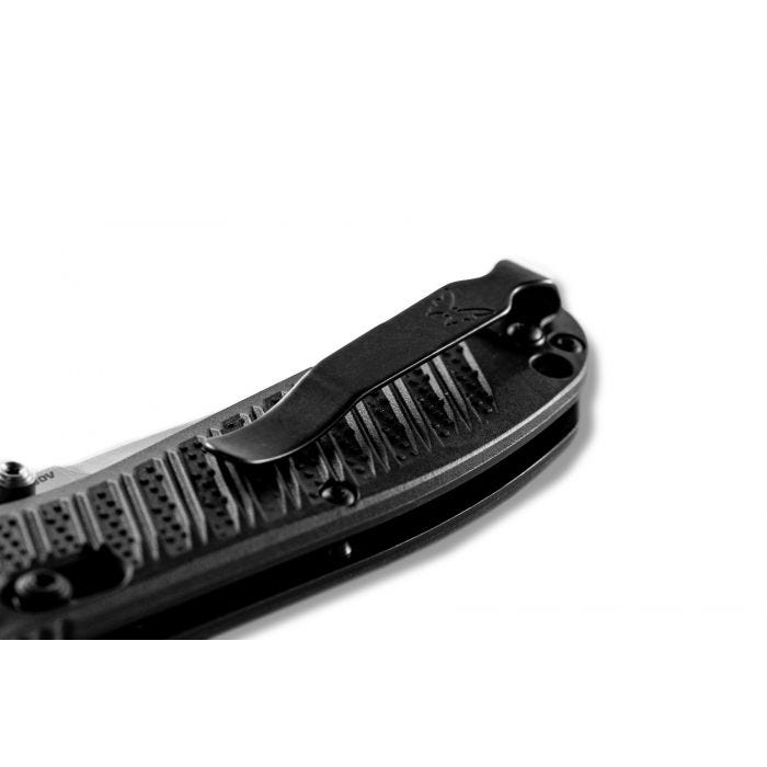 Benchmade 575BK - 1 Mini Presidio II Folding Pocket Knife Black CF - Elite - timberknives.com