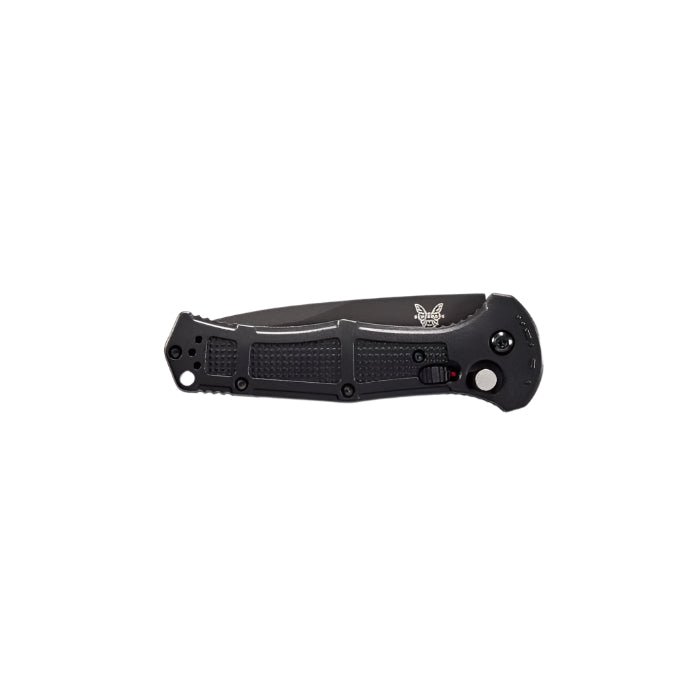 Benchmade 9070SBK Claymore Automatic Knife - CPM - D2 Drop - Point Blade, Push - Button Opening, Premium Tactical EDC Pocket Knife with Black Grivory Handle - timberknives.com