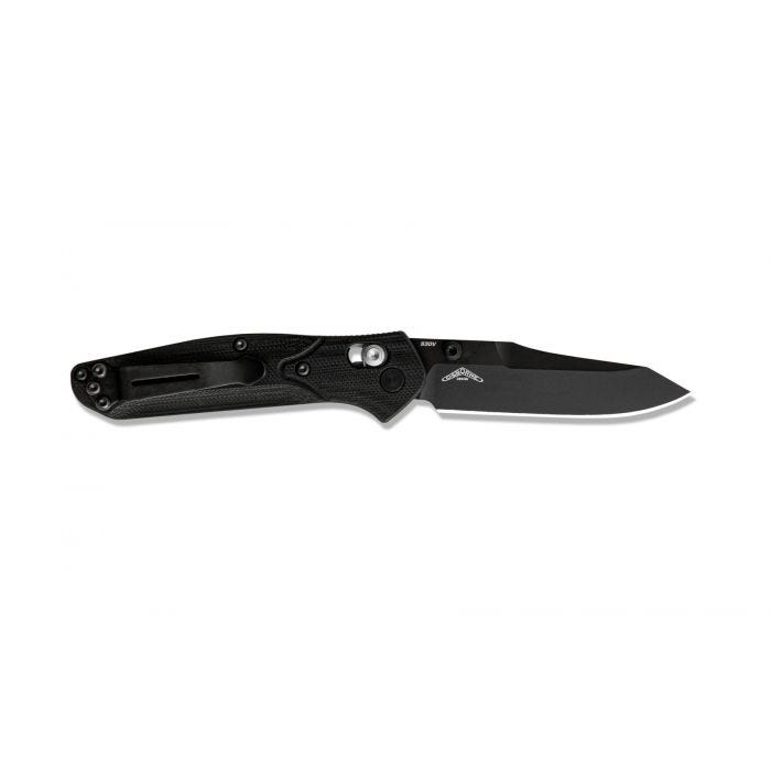 Benchmade Mini Osborne 945BK - 1 Folding Pocket Knife Black - timberknives.com