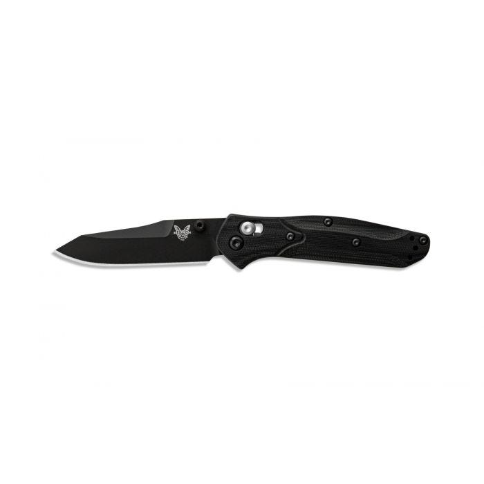Benchmade Mini Osborne 945BK - 1 Folding Pocket Knife Black - timberknives.com