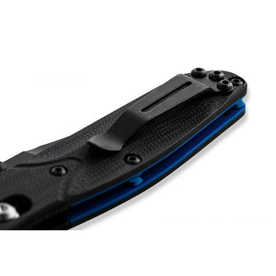Benchmade Mini Osborne 945BK - 1 Folding Pocket Knife Black - timberknives.com