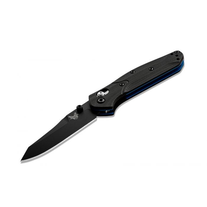 Benchmade Mini Osborne 945BK - 1 Folding Pocket Knife Black - timberknives.com