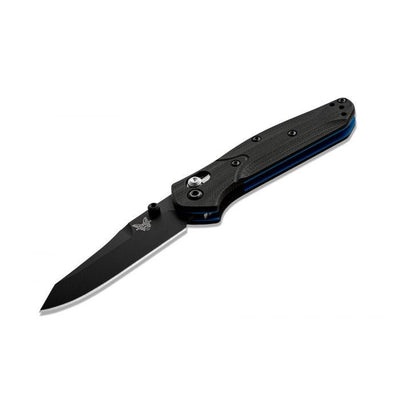 Benchmade Mini Osborne 945BK - 1 Folding Pocket Knife Black - timberknives.com