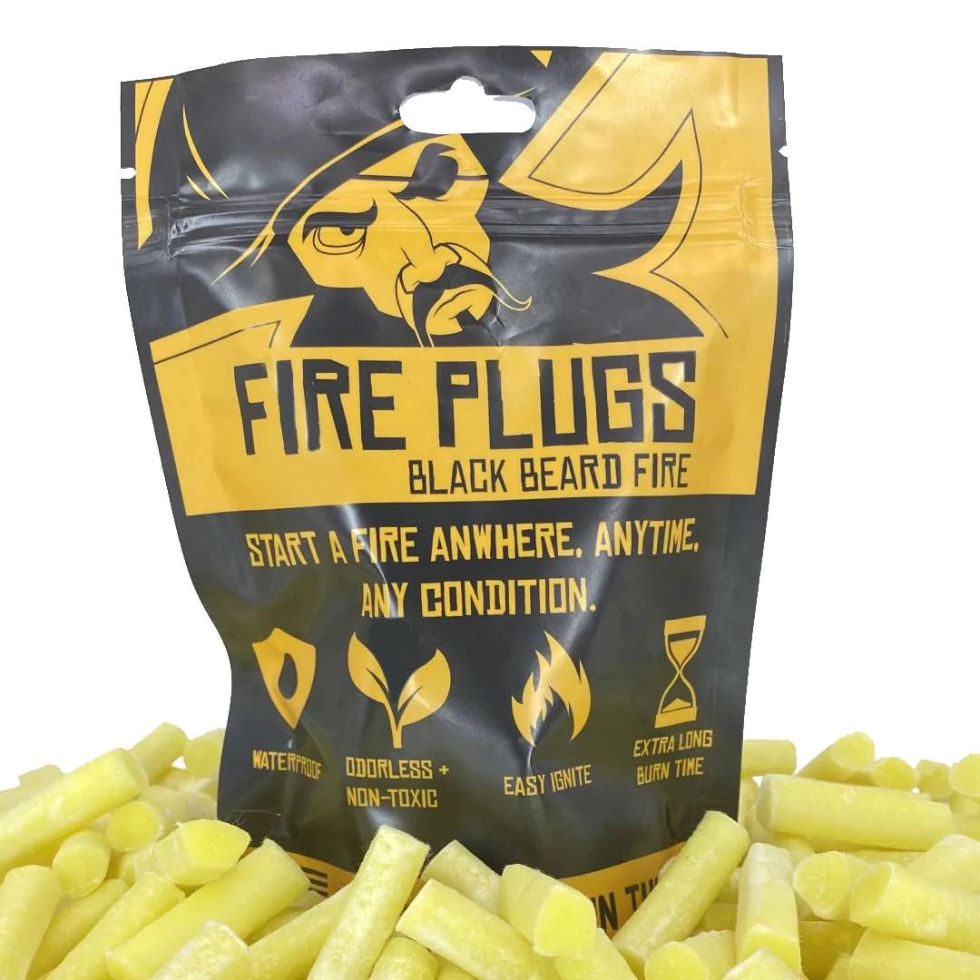 Black Beard Fire Plugs - timberknives.com
