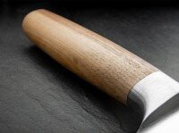 Boker Core 8.1" Chef's Kitchen Knife Walnut Wood - timberknives.com