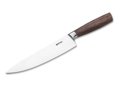 Boker Core Kitchen Knife Set Square Walnut Magnetic Holder - Item 130775SET - timberknives.com