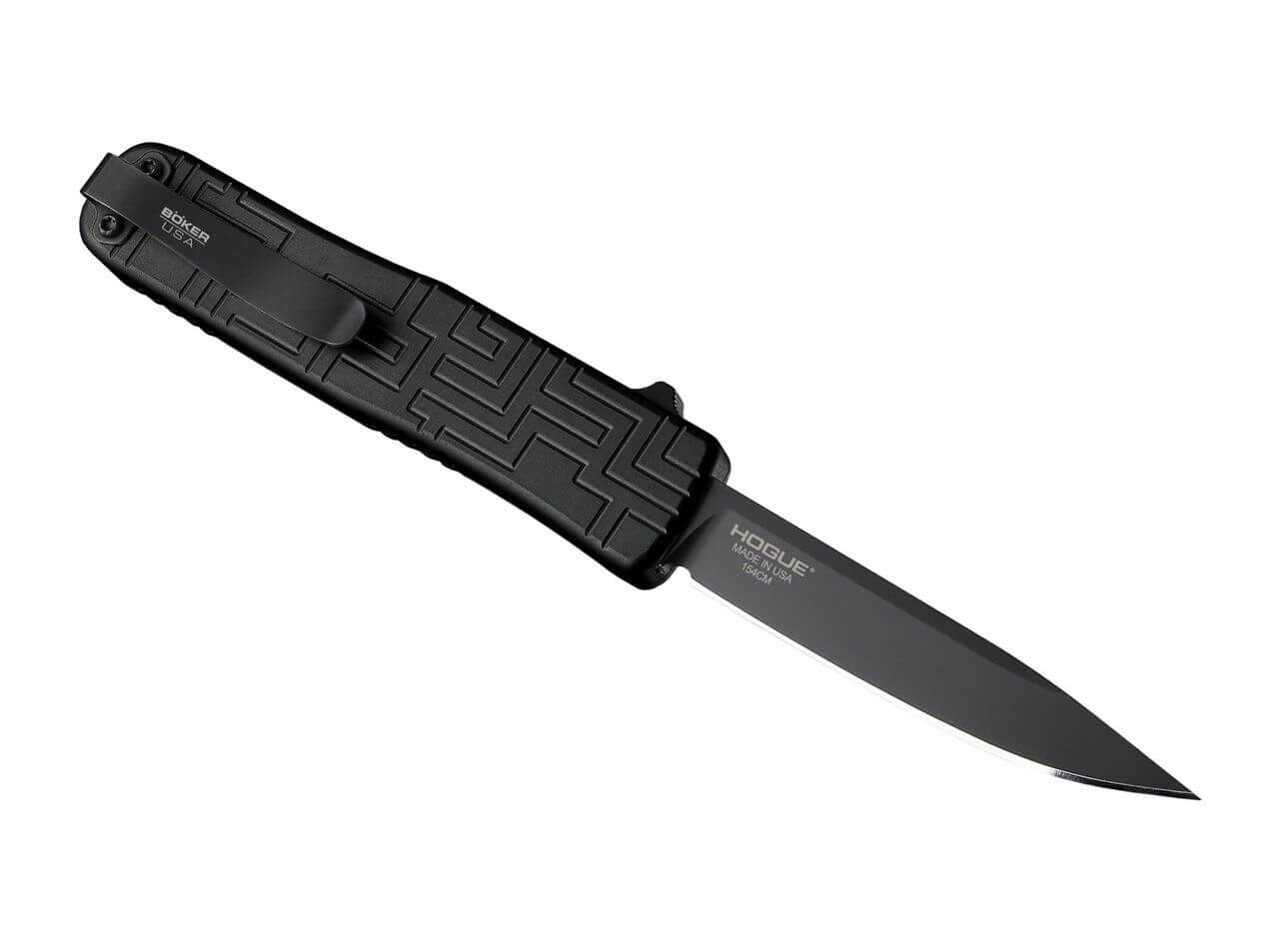 Boker Plus OTF Blackout Knife - Item 06EX263 - timberknives.com