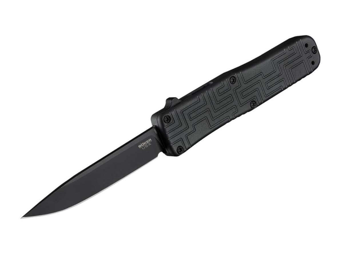 Boker Plus OTF Blackout Knife - Item 06EX263 - timberknives.com