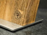 Boker Style Knife Block Style Oak - timberknives.com