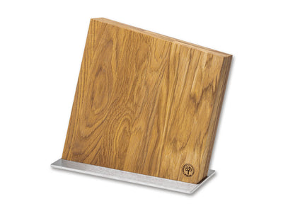 Boker Style Knife Block Style Oak - timberknives.com